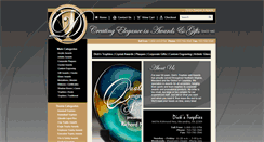 Desktop Screenshot of dickstrophies.com